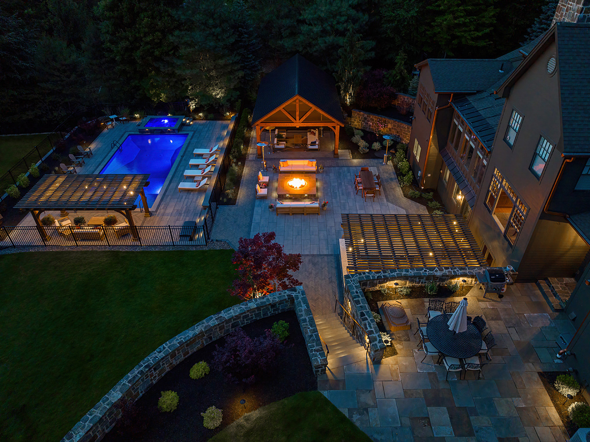 9 Must Have Pool Features For The Capital Region Waterfalls Lighting 